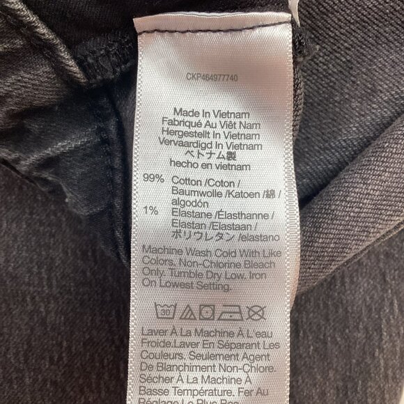 Madewell Womens 29 Tall Curvy Perfect Vintage Straight Jeans Black - Picture 12 of 12